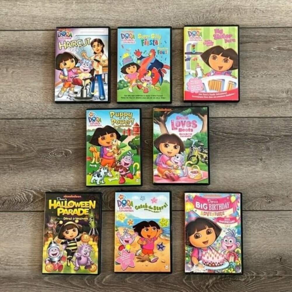 Nickelodeon Dora the Explorer dvd bundle